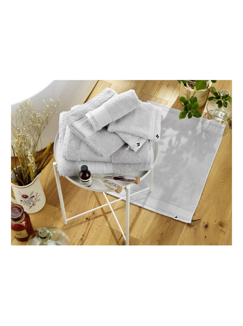 Tapis de bain - L'effet papillon - 100% Coton Bio Vert émeraude - Kiabi