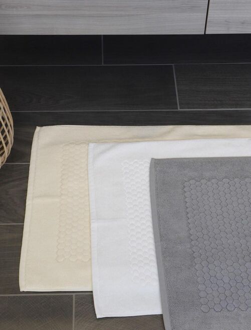 Tapis de bain  100 %coton 1200 gr m² Sweet home - Kiabi