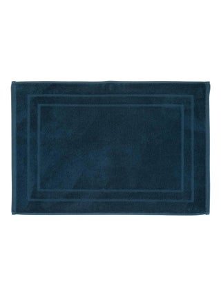 Tapis de bain 50 x 70 cm moderne bleu egeen
