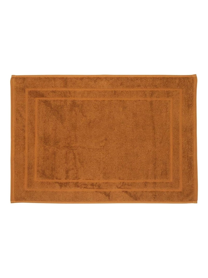 Tapis de bain 50 x 70 cm moderne cannelle Marron clair - Kiabi