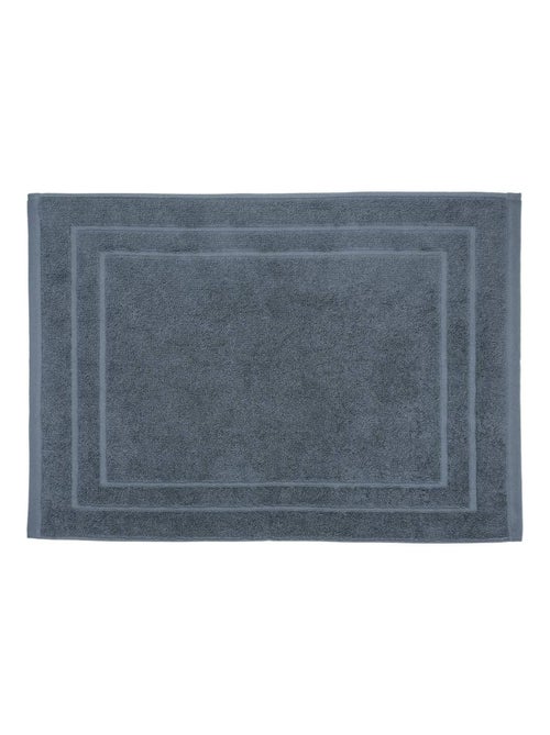 Tapis de bain 50 x 70 cm moderne gris fonce - Kiabi