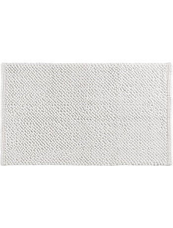 Tapis de bain 50 x 80 cm – Microfibre fils chenille – Ultra doux et absorbant – Yanis