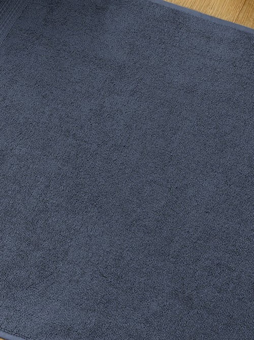 Tapis de bain 50x70 cm Coton Minuit - Kiabi