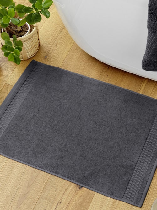 Tapis de bain 50x70 cm Coton Orage - Kiabi