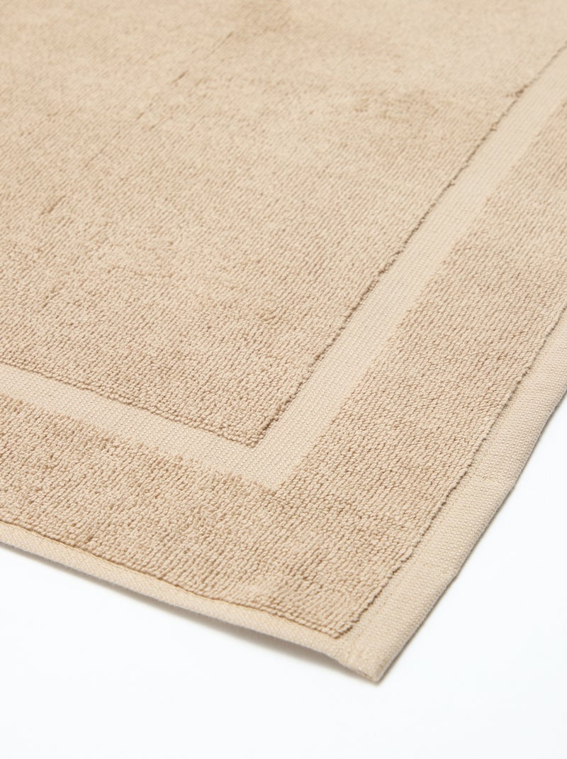 Tapis de bain 80 x 50 cm Beige - Kiabi