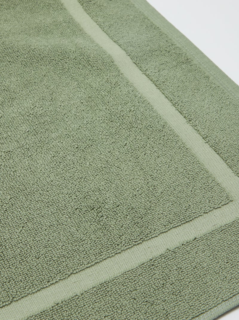Tapis de bain 80 x 50 cm Vert - Kiabi
