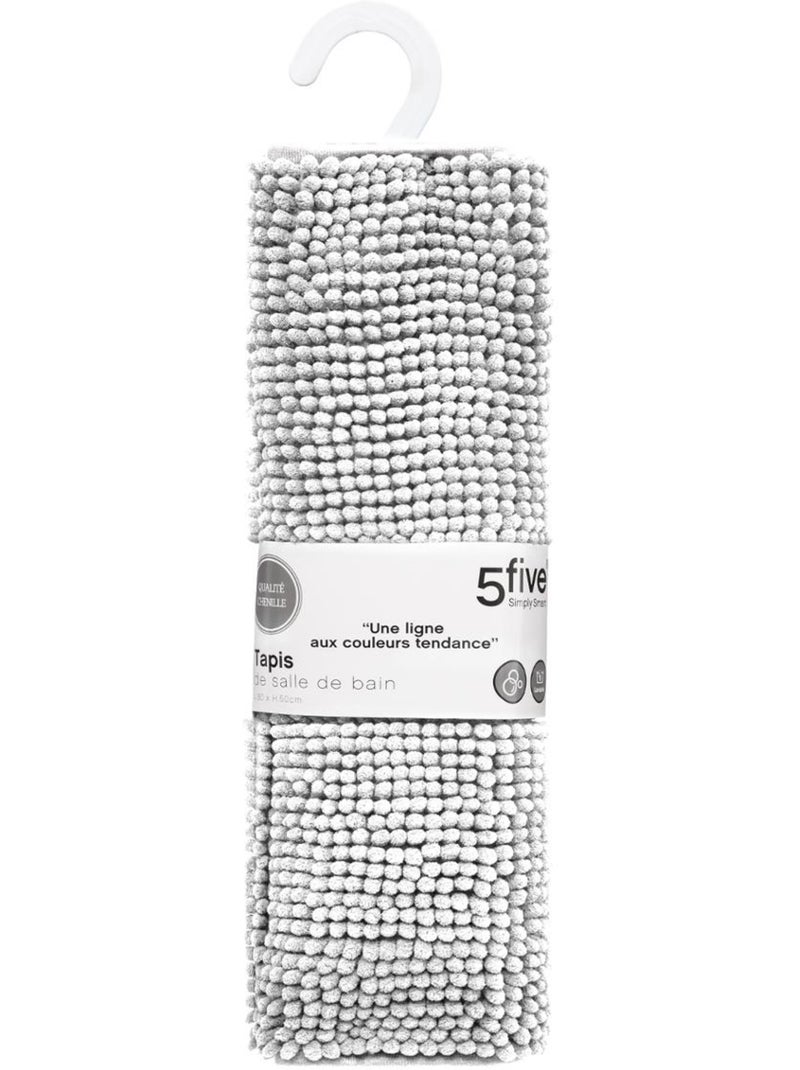 Tapis de bain 80x50cm COLORAMA Blanc - Kiabi
