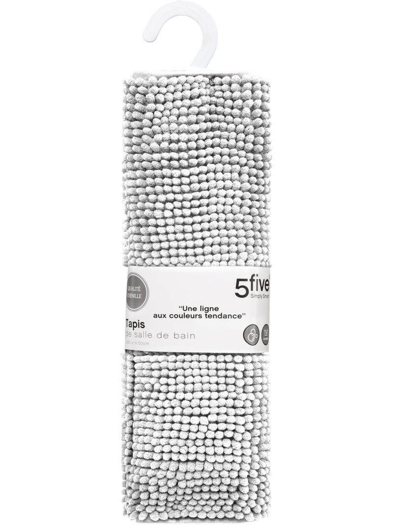Tapis de bain 80x50cm COLORAMA Blanc - Kiabi