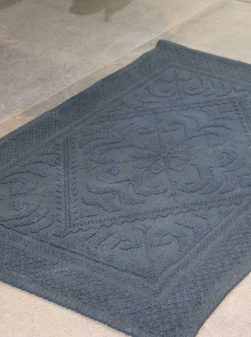 Tapis de bain à motif géométrique - Kiabi
