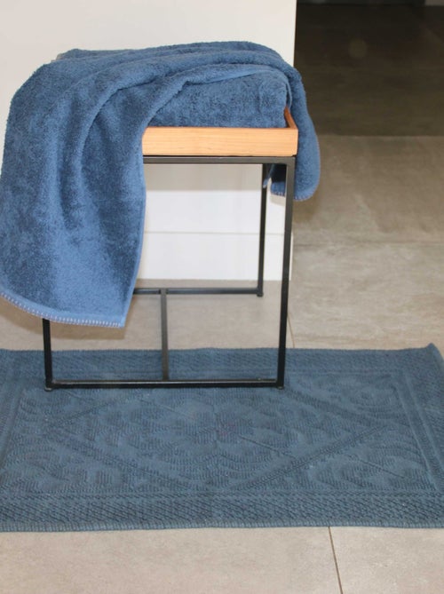 Tapis de bain à motif géométrique - Kiabi