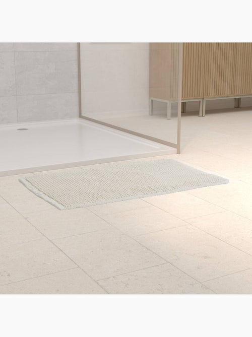 Tapis de bain à motif WAFFLE - Kiabi
