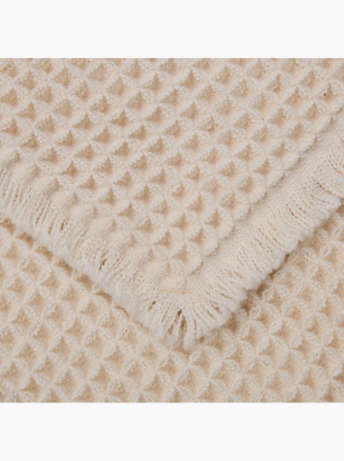 Tapis de bain à motif WAFFLE - Kiabi