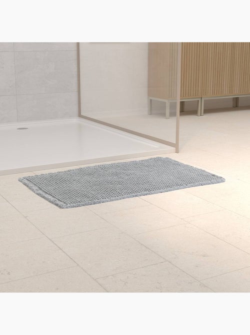 Tapis de bain à motif WAFFLE - Kiabi
