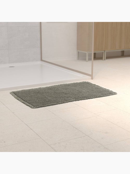 Tapis de bain à motif WAFFLE - Kiabi
