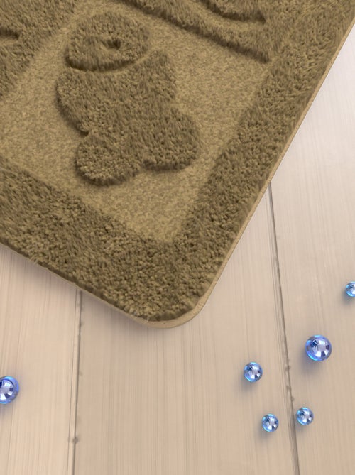 Tapis de bain à relief - Kiabi