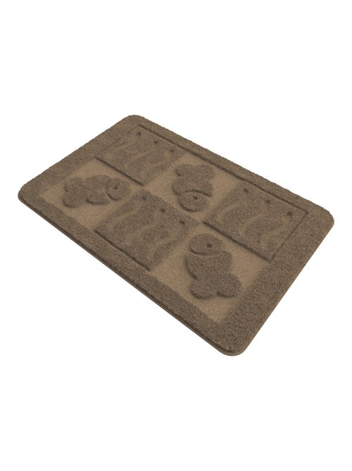 Tapis de bain à relief - Kiabi