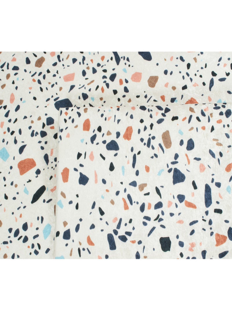 Tapis de bain Almafie Terrazzo Multicolore - Kiabi