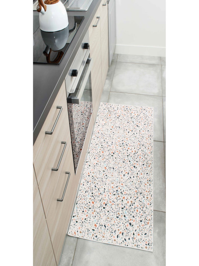 Tapis de bain Almafie Terrazzo Multicolore - Kiabi