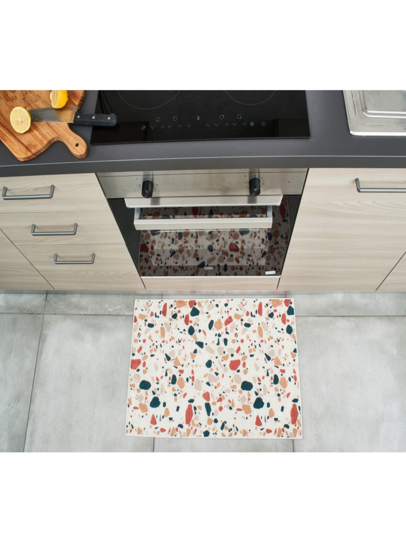 Tapis de bain Almafie Terrazzo Multicolore - Kiabi