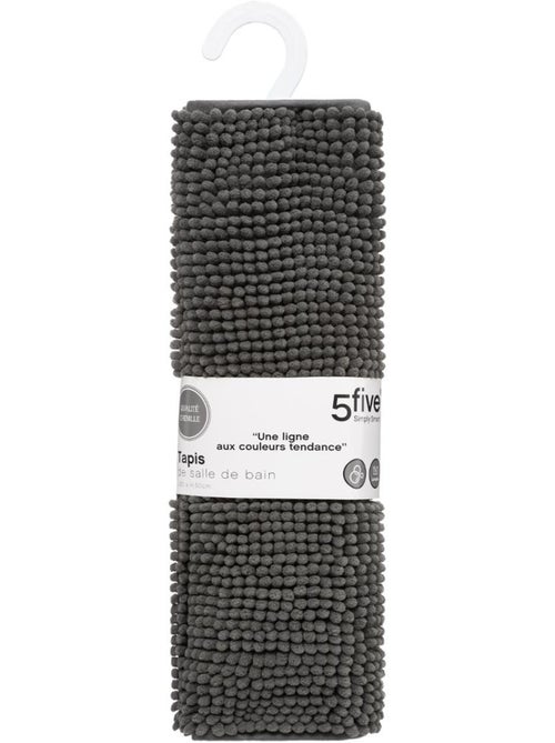 Tapis de bain anthracite COLORAMA - Kiabi