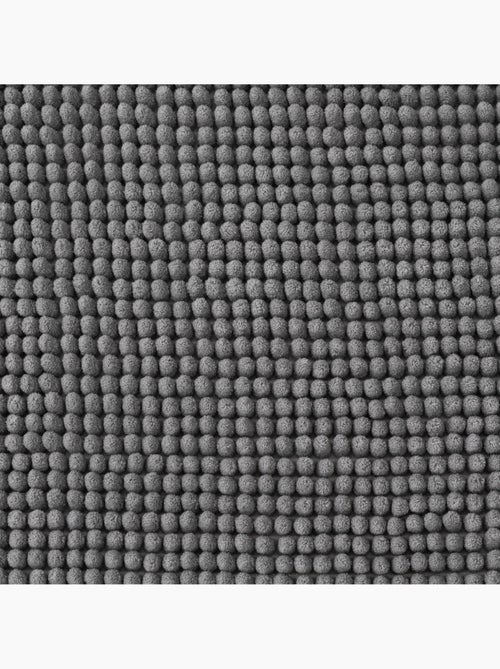Tapis de bain anthracite COLORAMA - Kiabi