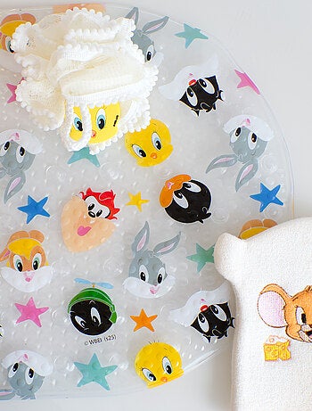 Tapis de Bain Anti-Dérapant - LOONEY TUNES - Pour Bébé & Enfant
