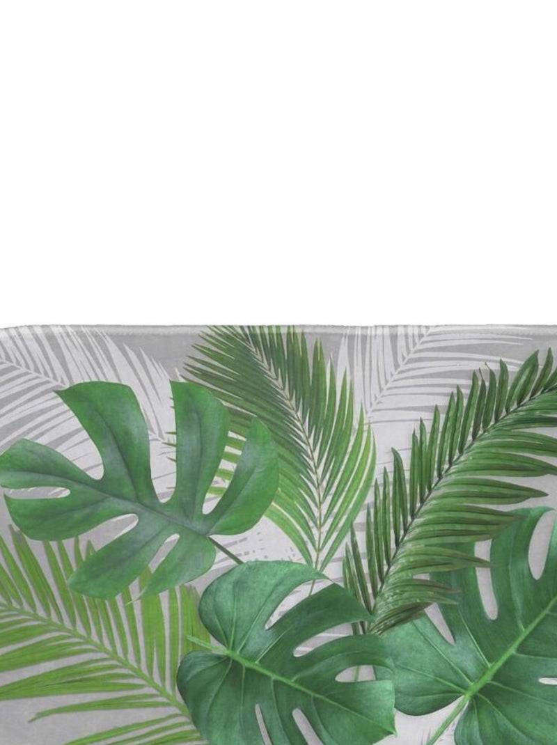 Tapis de bain antidérapant 45x75cm Amazonica Vert - Kiabi