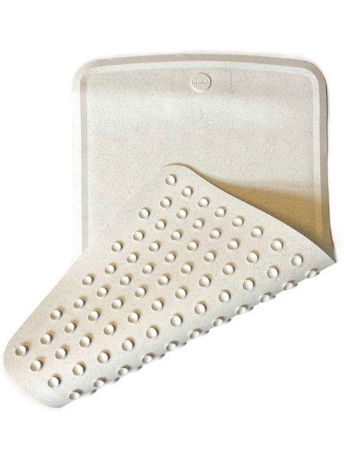 Tapis de bain antidérapant 55cm x 32cm en caoutchouc Sand - Kiabi