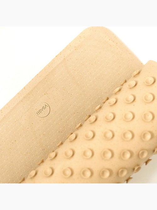 Tapis de bain antidérapant 55cm x 32cm en caoutchouc Sand - Kiabi