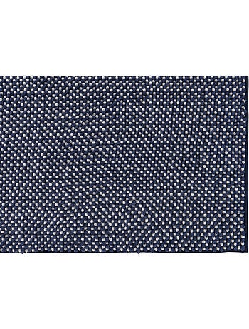 Tapis de bain bicolore bouclette polyester antidérapant 50 x 80 cm Guy Levasseur