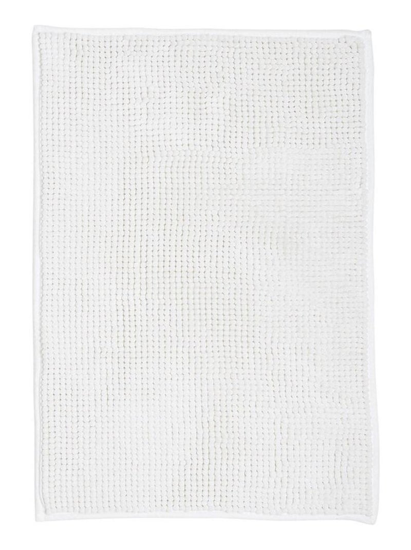 Tapis de bain Bubble uni ESSENTIAL Blanc - Kiabi