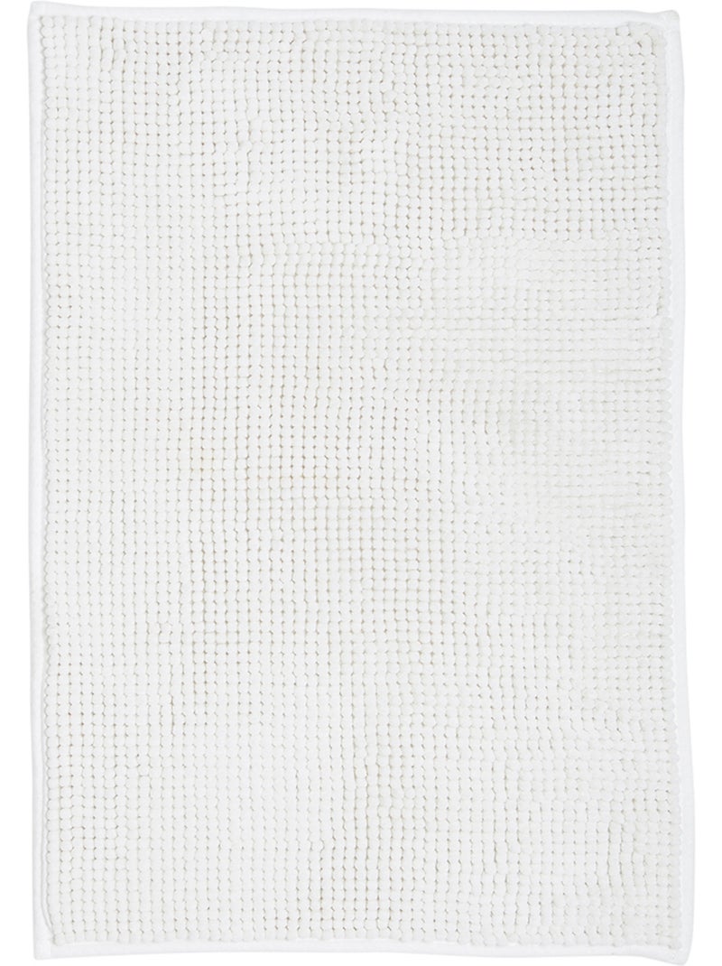 Tapis de bain Bubble uni ESSENTIAL Blanc - Kiabi