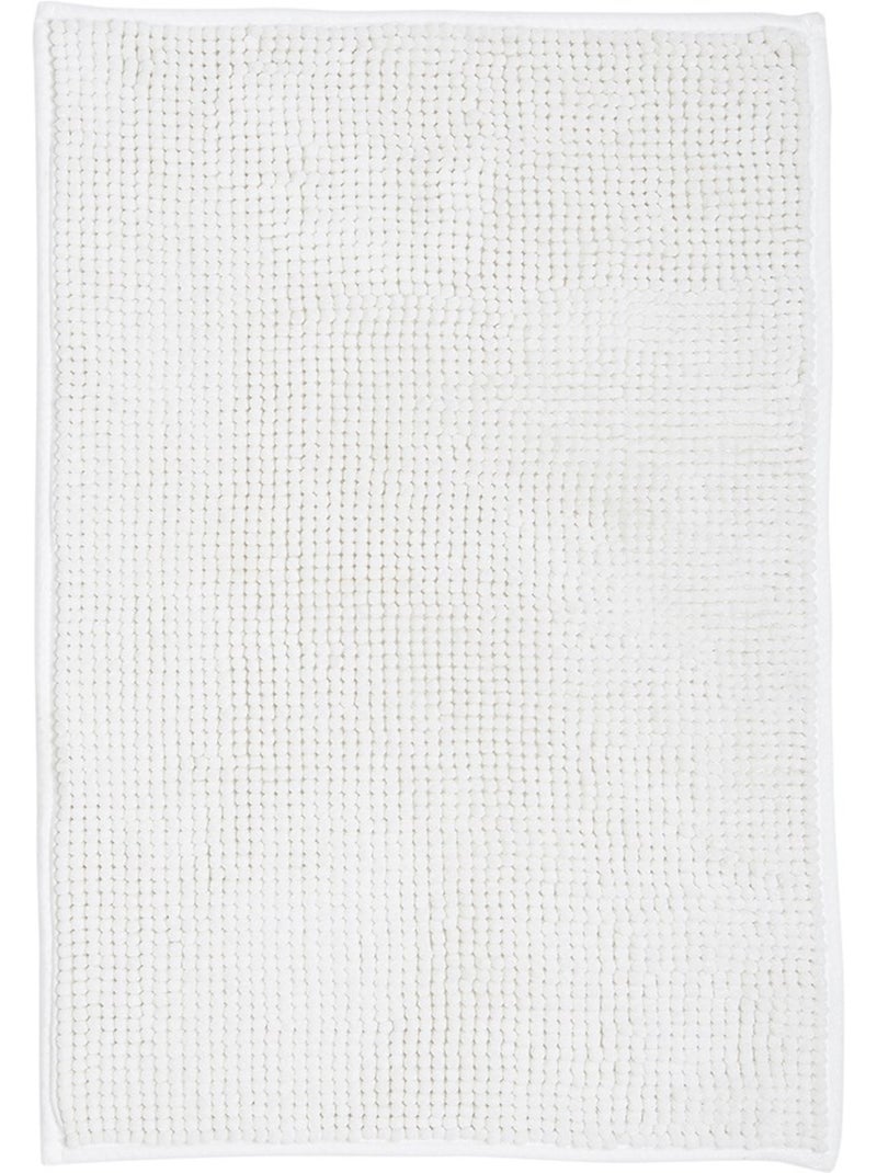 Tapis de bain Bubble uni ESSENTIAL Blanc - Kiabi