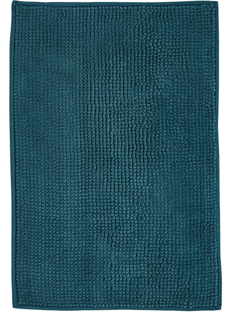 Tapis de bain Bubble uni ESSENTIAL Bleu - Kiabi