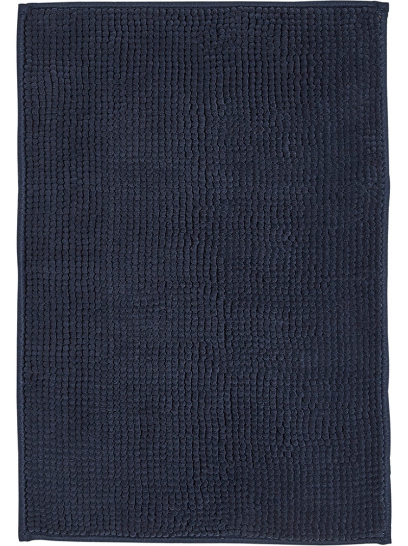 Tapis de bain Bubble uni ESSENTIAL Bleu marine - Kiabi