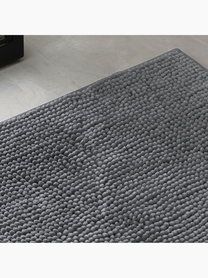 Tapis de bain Bubble uni ESSENTIAL Gris - Kiabi