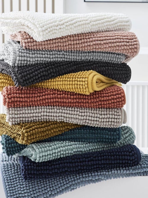 Tapis de bain Bubble uni ESSENTIAL - Kiabi