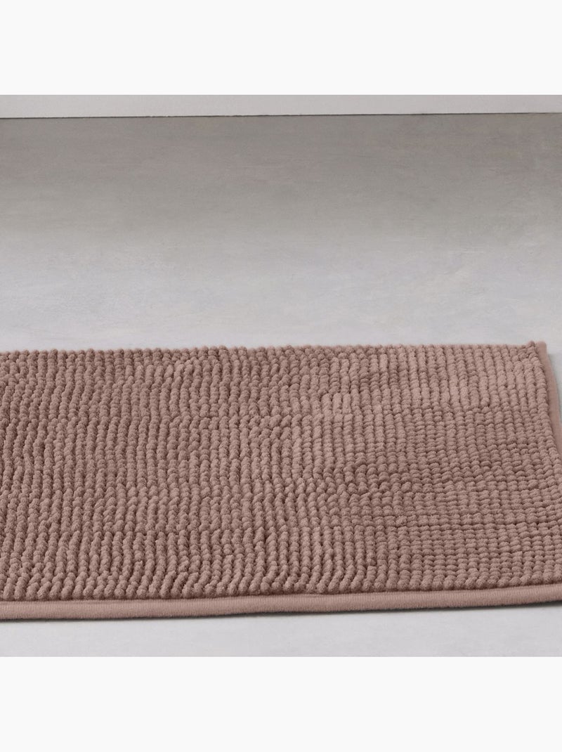 Tapis de bain Bubble uni ESSENTIAL Rose - Kiabi
