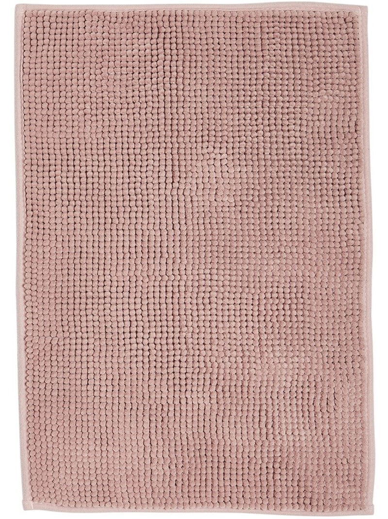 Tapis de bain Bubble uni ESSENTIAL Rose - Kiabi