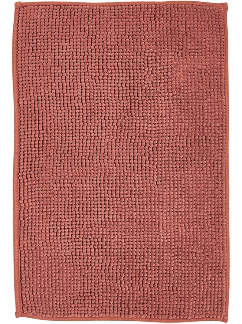 Tapis de bain Bubble uni ESSENTIAL Rouge - Kiabi
