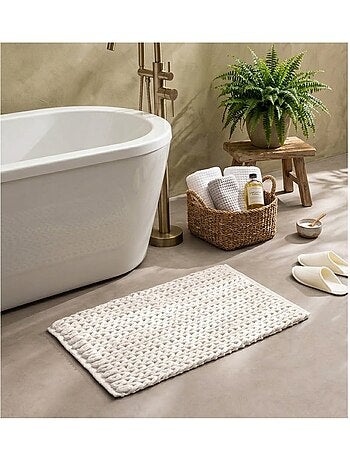 Tapis de bain chenille Arielle