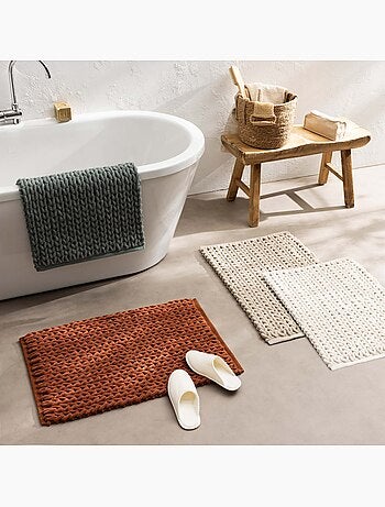 Tapis de bain chenille Arielle