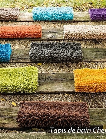Tapis de bain CHENILLE