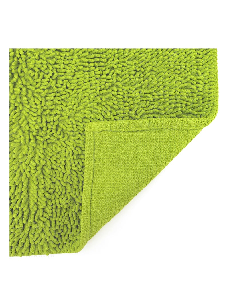 Tapis de bain CHENILLE Vert pistache - Kiabi