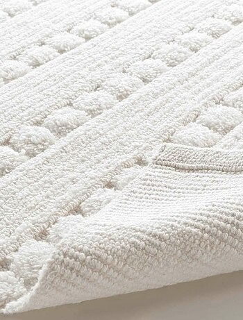 Tapis de Bain Cleonis Uni avec Reliefs