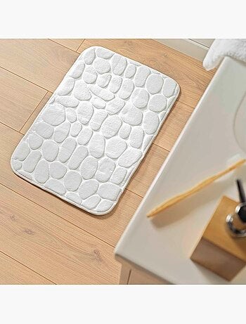 Tapis de bain 50 x 80 cm Ricochet anthracite