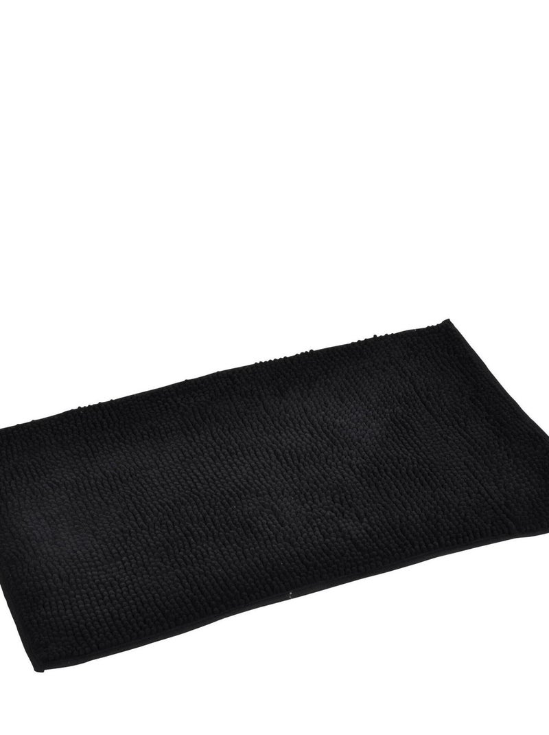 Tapis de bain Collection Vitamine Sweety Noir - Kiabi
