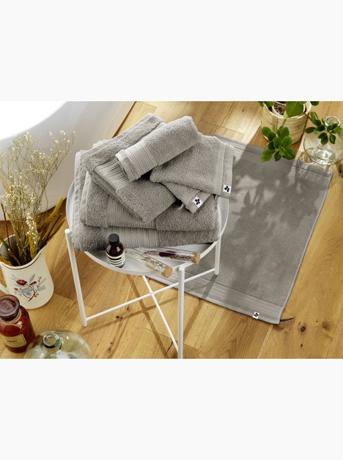 Tapis de bain coton Collection Garance - Kiabi