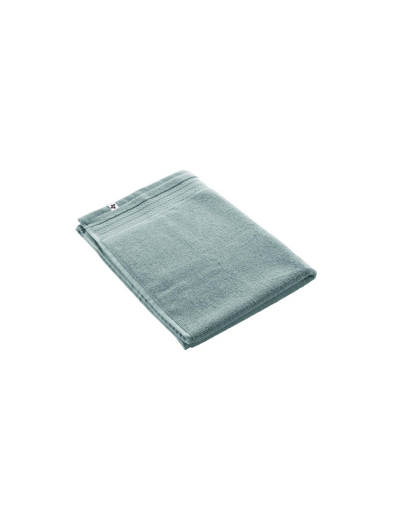 Tapis de bain – Coton Épais 600 g/m² – Garance Bleu - Kiabi