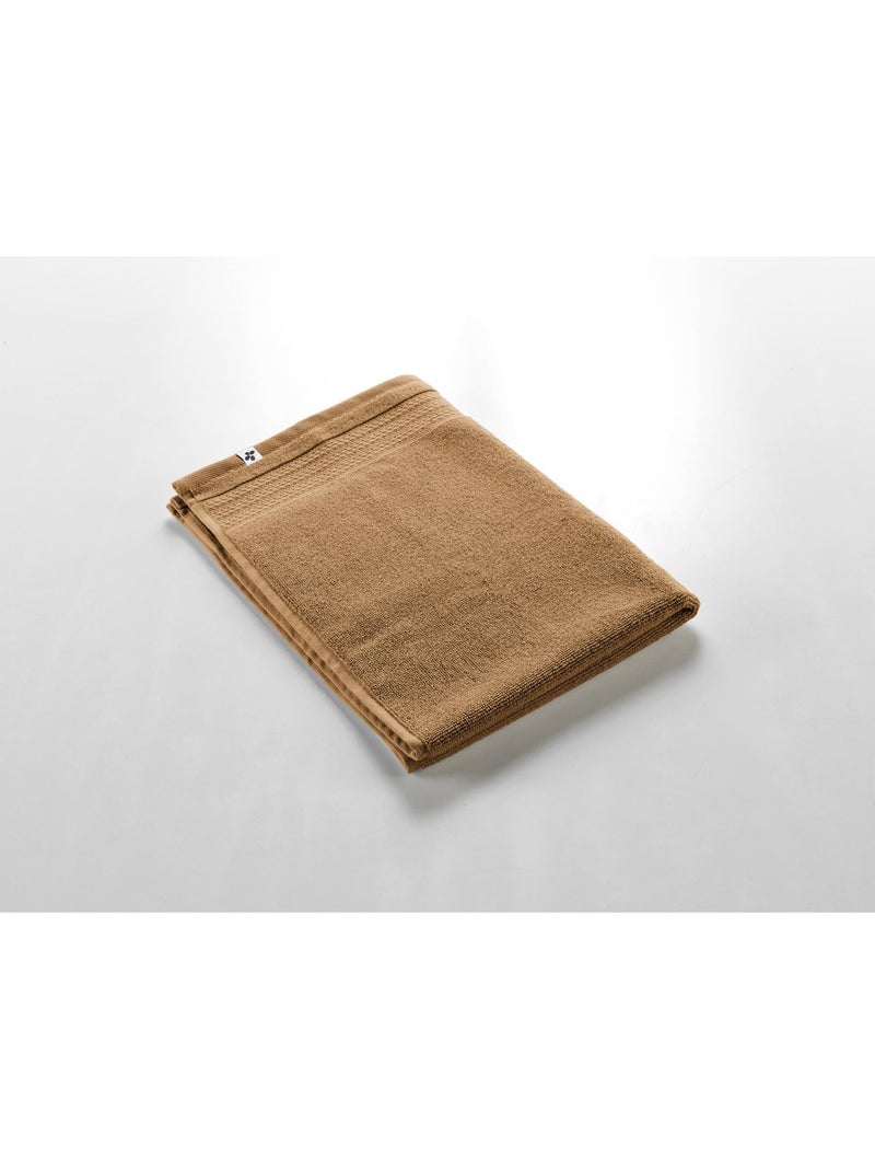 Tapis de bain – coton épais 600 g/m² – garance Camel - Kiabi